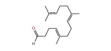 (4E,8E)-5,9,13-Trimethyl-4,8,12-tetradecatrienal
